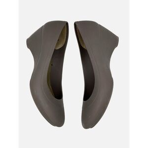 Crocs Lina Wedge Pumps Gray